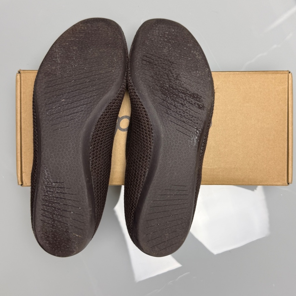 Allbirds Women's Tree Breezer Flats- Cocoa Chocolate Brown-  discontinued color! - Picture 4 of 8